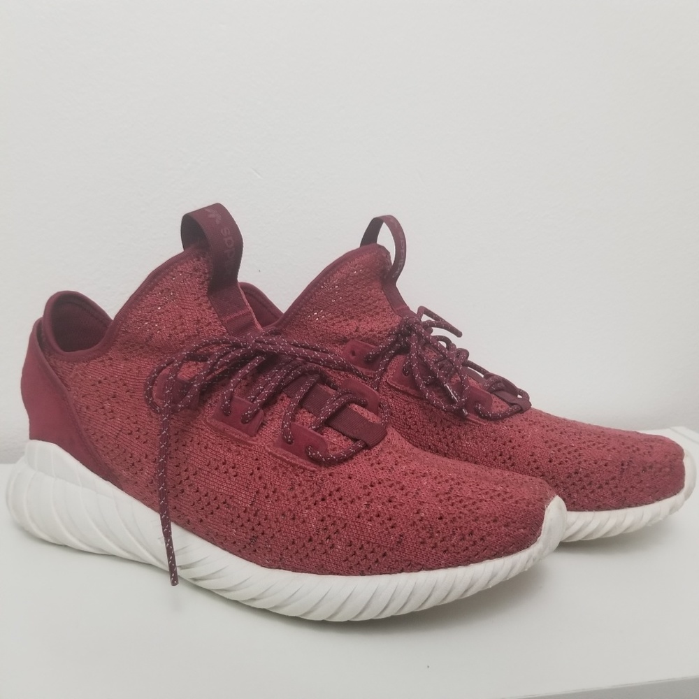 Adidas Tubular Doom Sock Red US Size 12